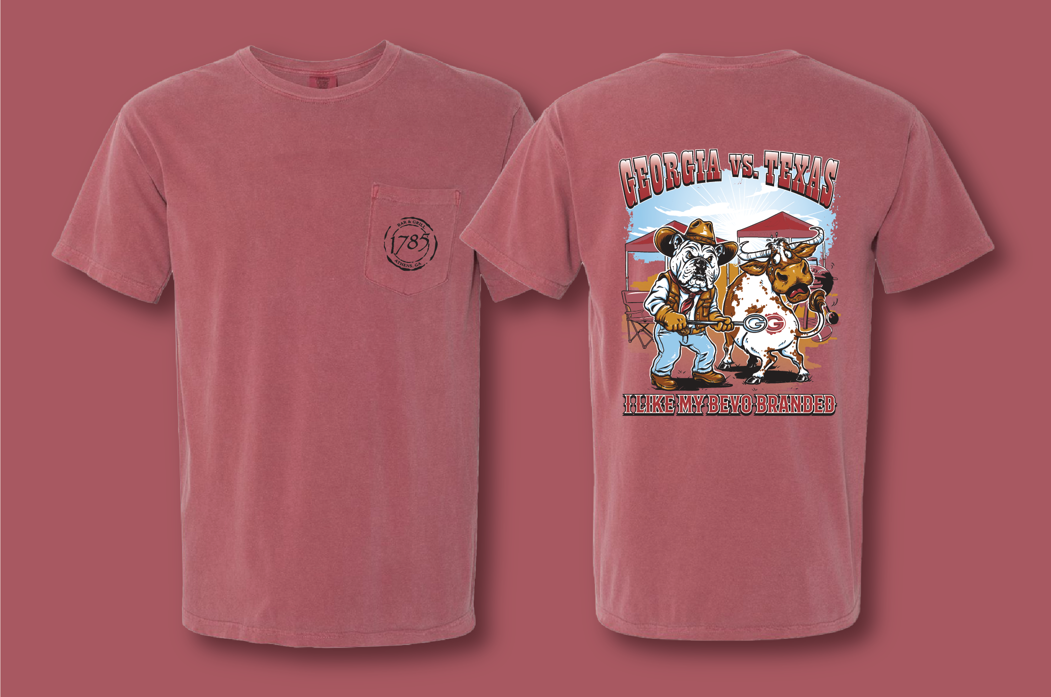 Georgia vs. Texas T-shirt